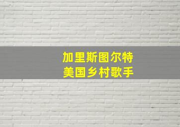 加里斯图尔特 美国乡村歌手